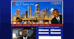 Desktop Screenshot of erictaylor.org